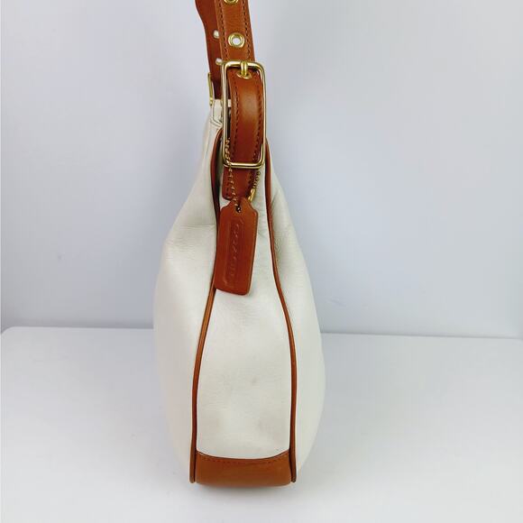 Coach VTG Legacy West Zoe Shoulder Bag Cream/Brown K2W-9342 October 2002 Y2K - Picture 4 of 10